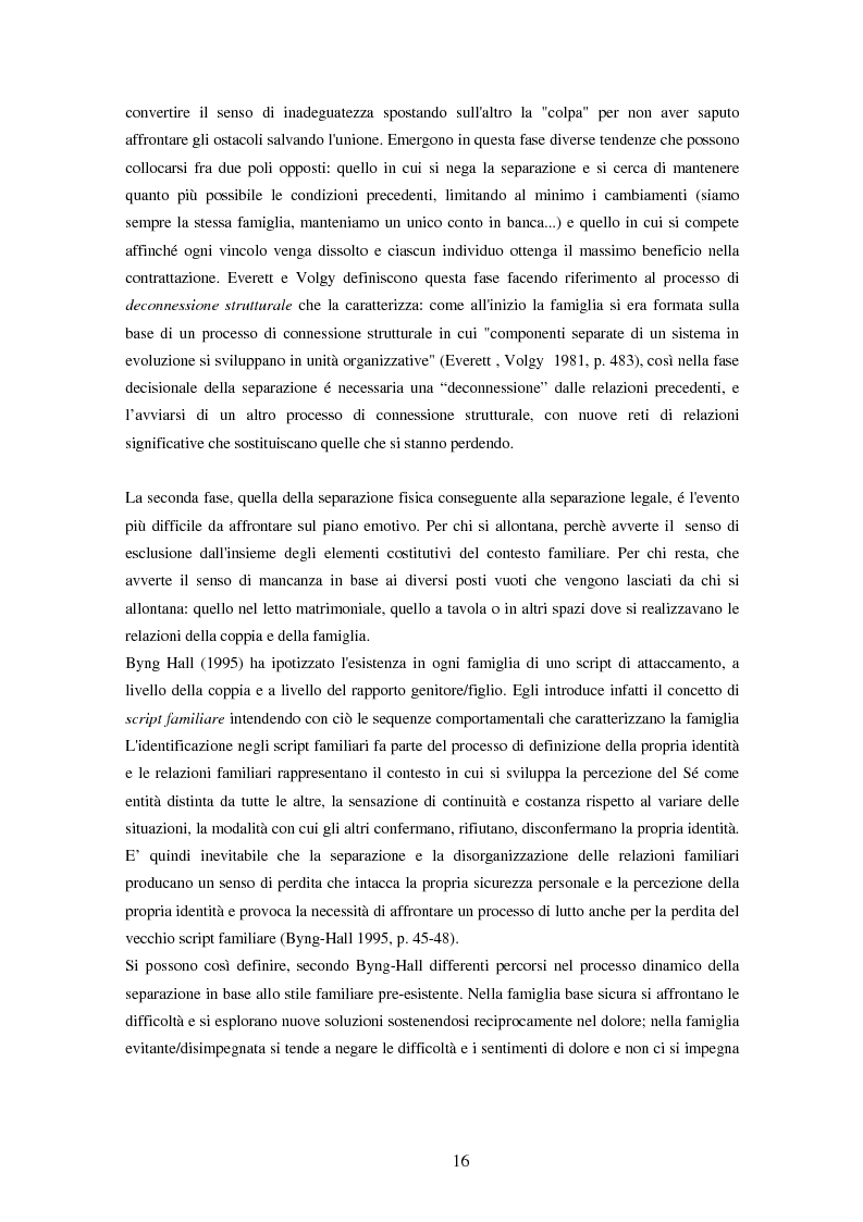 Anteprima della tesi: Figli contesi e conflittualità genitoriale dopo la legge sull'affido condiviso - Il ruolo del diritto e della psicologia nella composizione del conflitto, Pagina 9