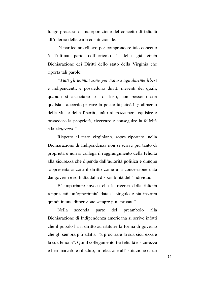 Anteprima della tesi: Diritto alla felicità, Pagina 8