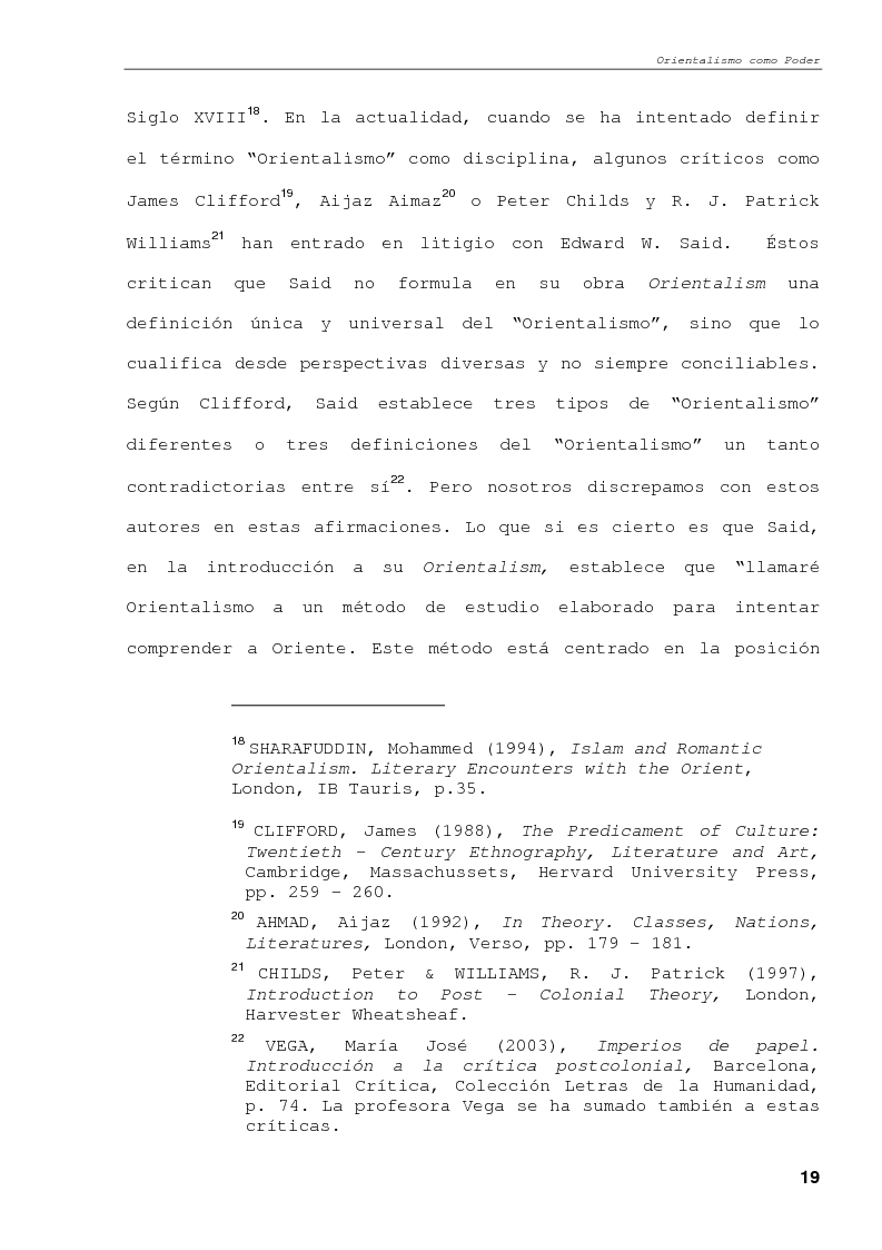 Anteprima della tesi: La Revolución Cultural del Orientalismo. Una estética de la aproximación Gramsciano - Foucaultiana a la obra de Edward W. Said, Pagina 12