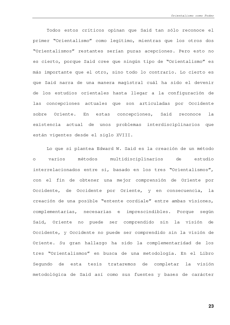 Anteprima della tesi: La Revolución Cultural del Orientalismo. Una estética de la aproximación Gramsciano - Foucaultiana a la obra de Edward W. Said, Pagina 16