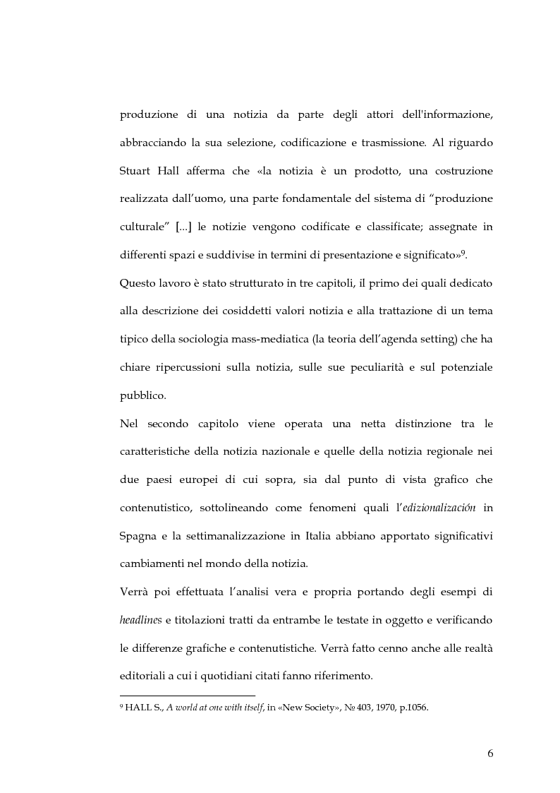 Anteprima della tesi: "ABC de Sevilla" e "La Repubblica-Palermo": due esempi di informazione regionale a confronto, Pagina 7