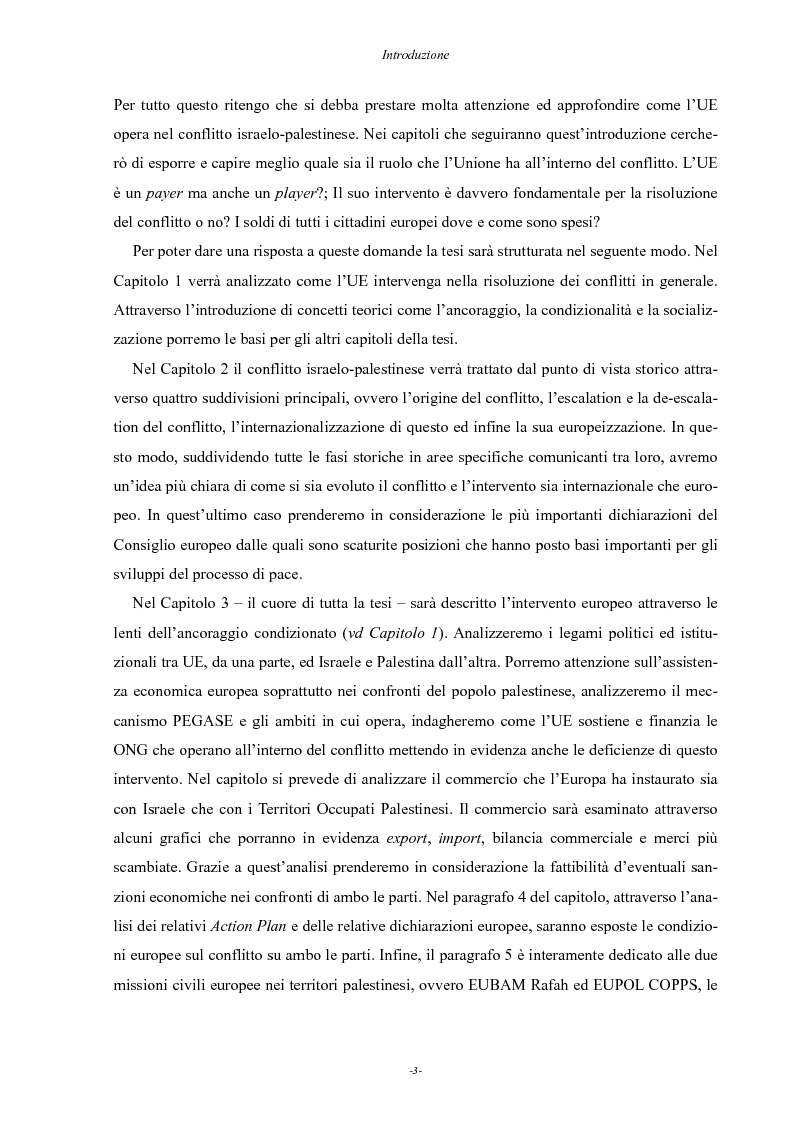 Anteprima della tesi: Il ruolo della UE nel conflitto israelo-palestinese, Pagina 4