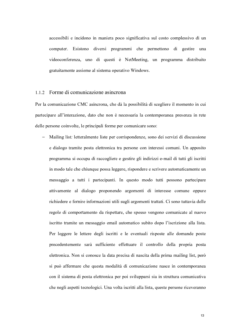 Anteprima della tesi: You have sent a mail. Il ruolo della posta elettronica nelle comunicazioni di oggi, Pagina 9
