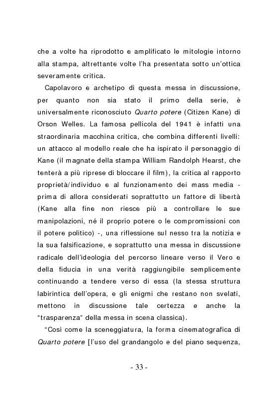 Anteprima della tesi: Inchieste di celluloide - Quando il cinema fa giornalismo, Pagina 10
