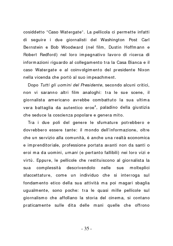 Anteprima della tesi: Inchieste di celluloide - Quando il cinema fa giornalismo, Pagina 12
