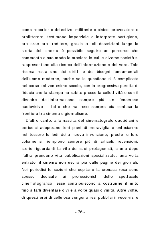 Anteprima della tesi: Inchieste di celluloide - Quando il cinema fa giornalismo, Pagina 3