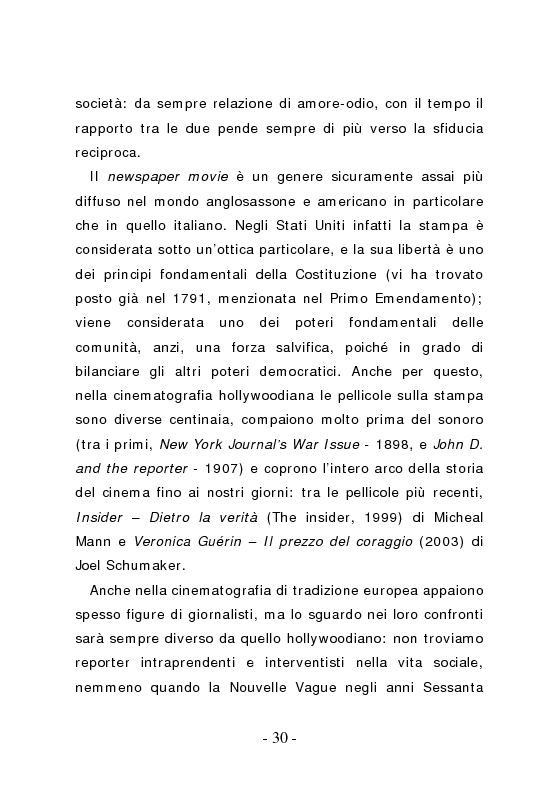 Anteprima della tesi: Inchieste di celluloide - Quando il cinema fa giornalismo, Pagina 7