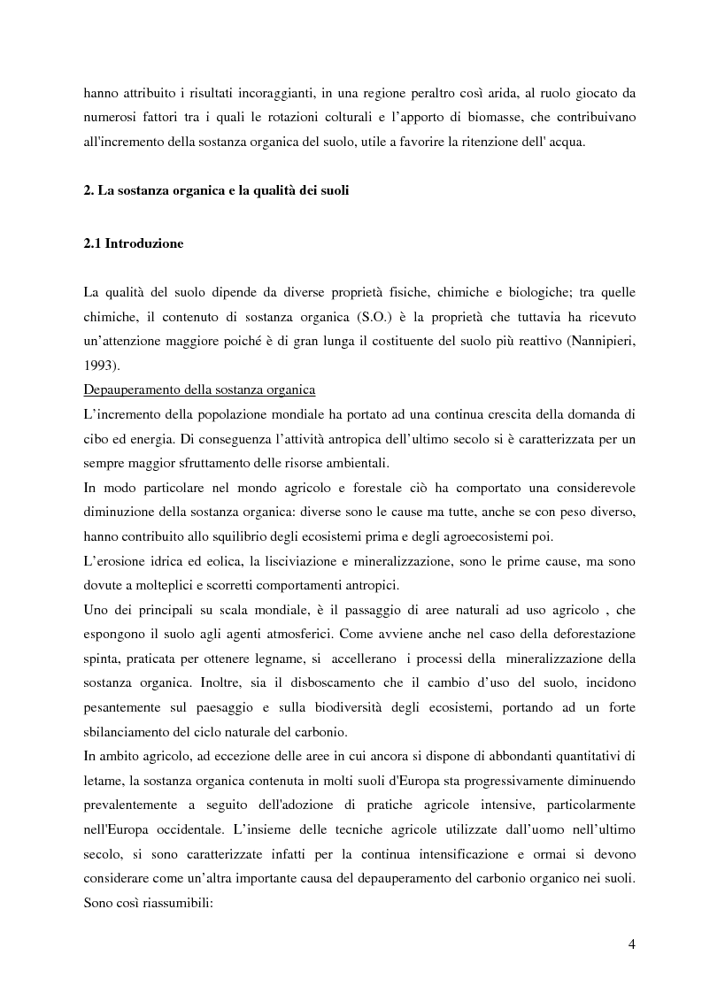 Anteprima della tesi: Valutazione comparativa delle proprietà fertilizzanti di digestati, Pagina 5