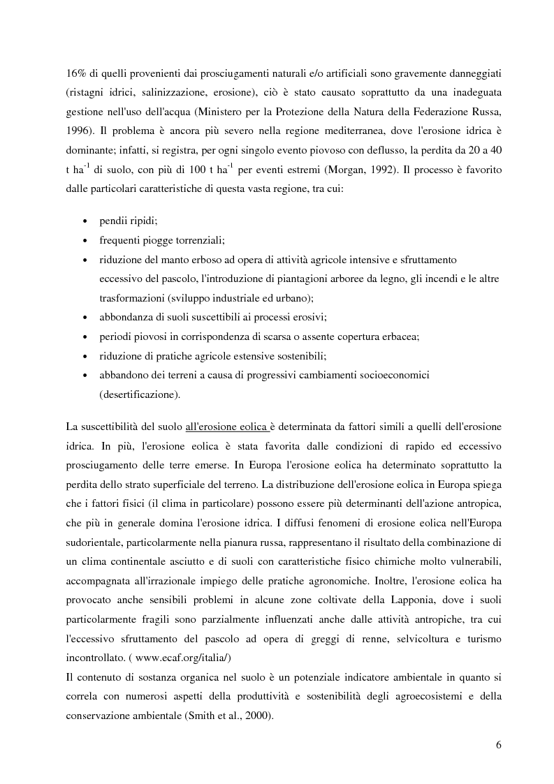 Anteprima della tesi: Valutazione comparativa delle proprietà fertilizzanti di digestati, Pagina 7