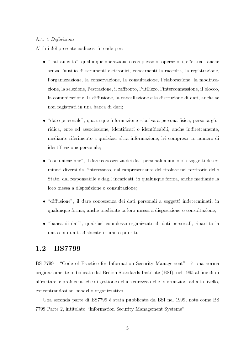 Anteprima della tesi: Valutazione della sicurezza di sistemi informatici: tools e normative, Pagina 7