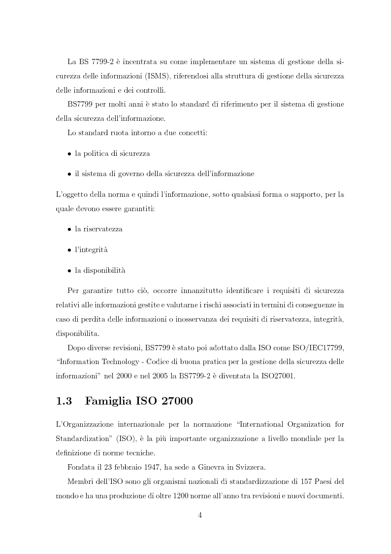 Anteprima della tesi: Valutazione della sicurezza di sistemi informatici: tools e normative, Pagina 8