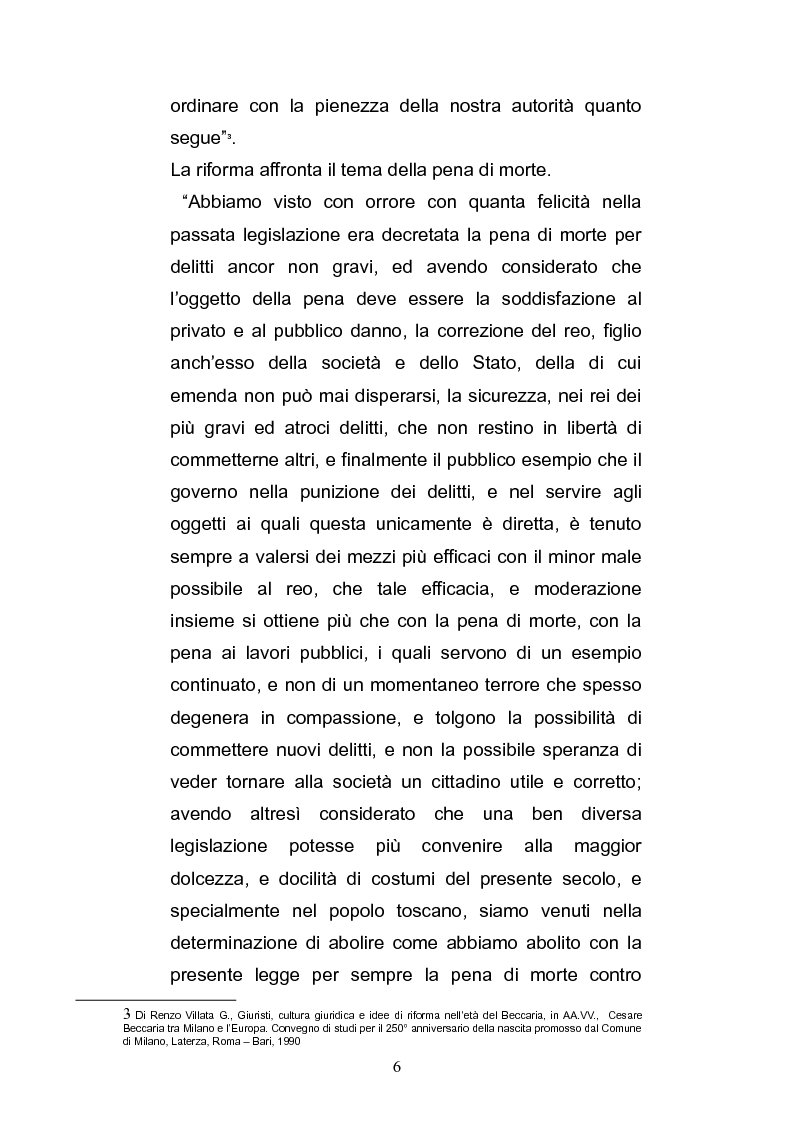 Anteprima della tesi: L'abolizione della pena di morte in Europa, Pagina 4