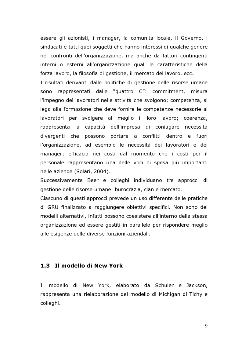 Anteprima della tesi: HR 2.0: strumenti e tecniche per la gestione delle risorse umane, Pagina 13