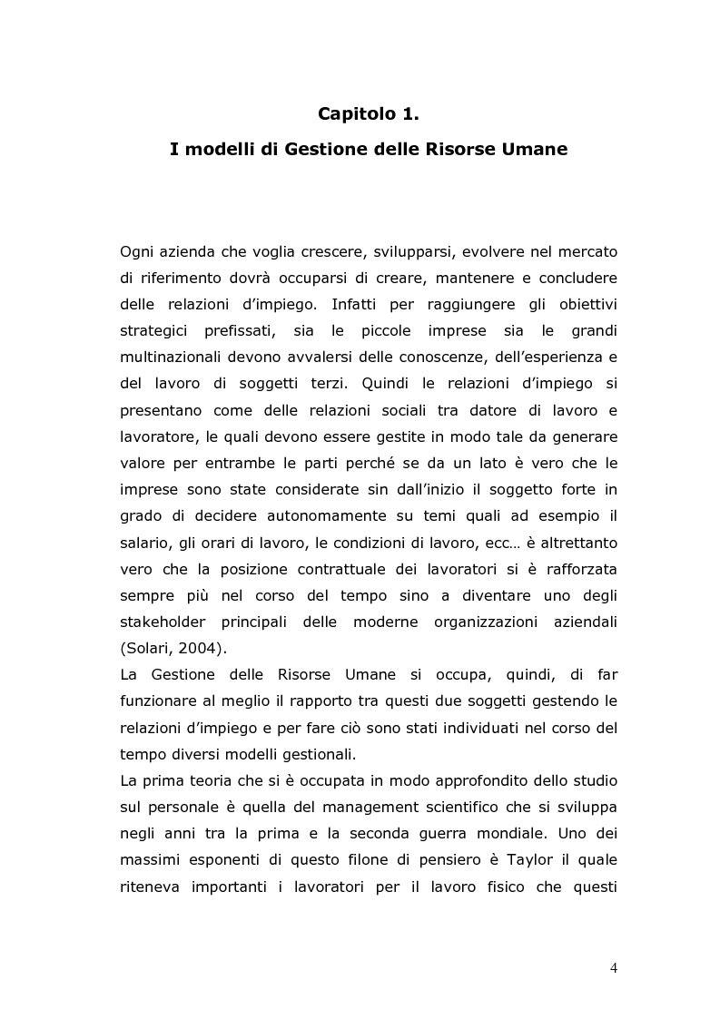 Anteprima della tesi: HR 2.0: strumenti e tecniche per la gestione delle risorse umane, Pagina 8