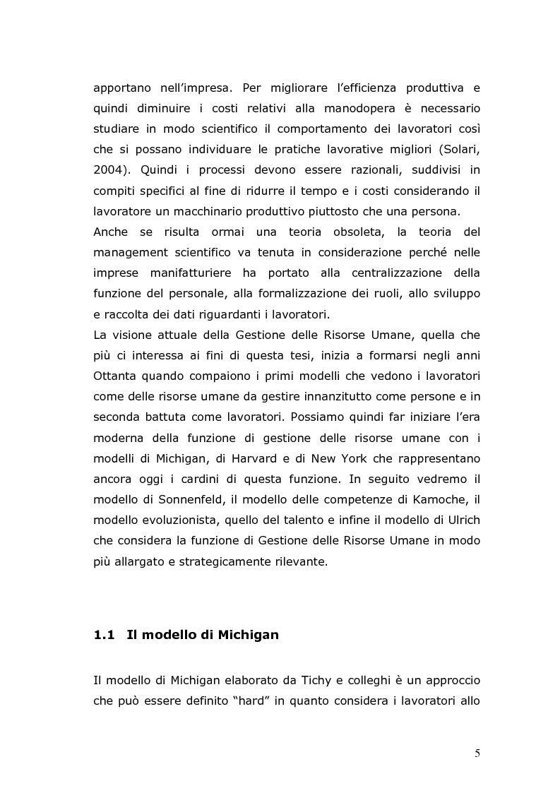 Anteprima della tesi: HR 2.0: strumenti e tecniche per la gestione delle risorse umane, Pagina 9