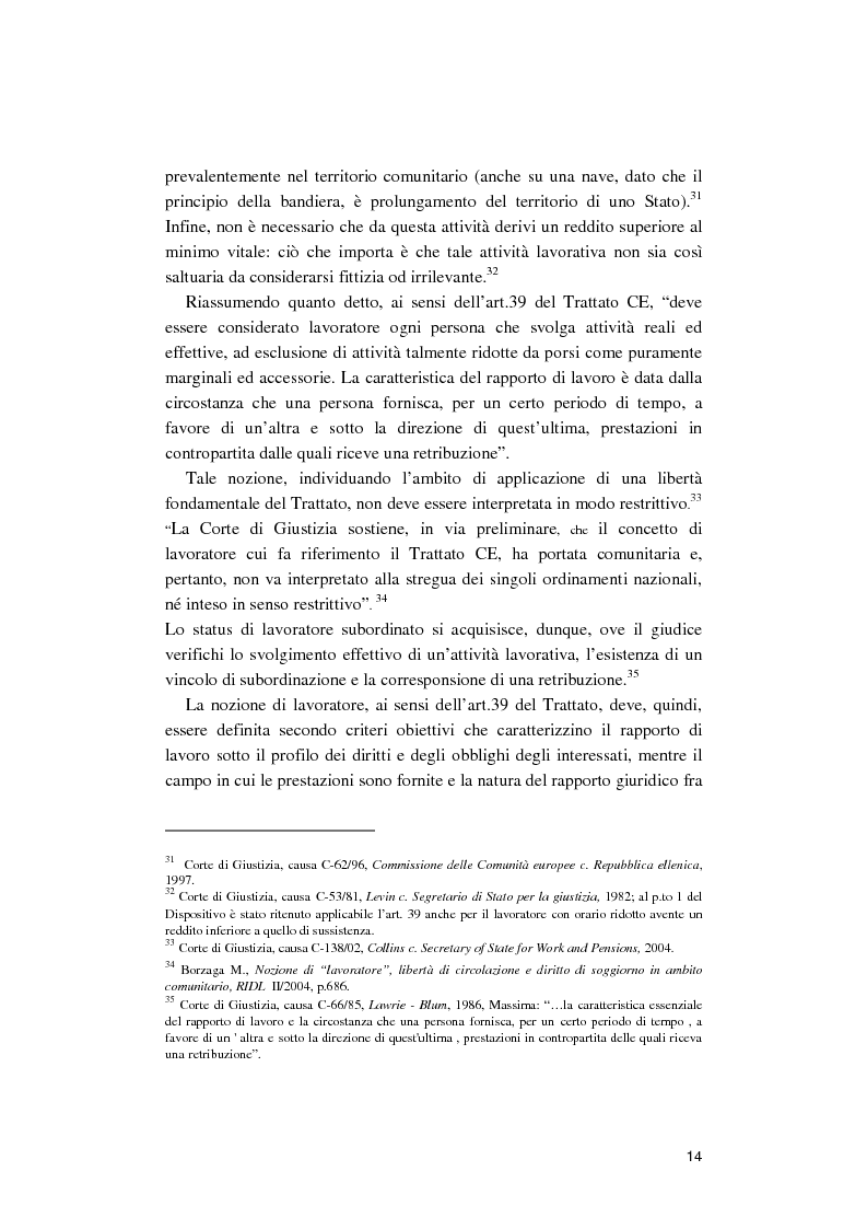 Estratto dalla tesi: La libera circolazione degli sportivi nell'Unione europea. Da Bosman alla ''home grown players rule''.