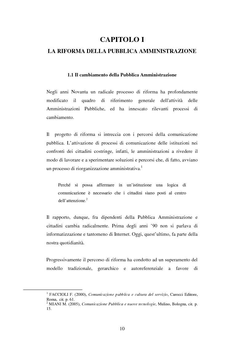 Anteprima della tesi: L'E-government nei piccoli Comuni: il caso dei Centri di Servizi Territoriali (CST), Pagina 6
