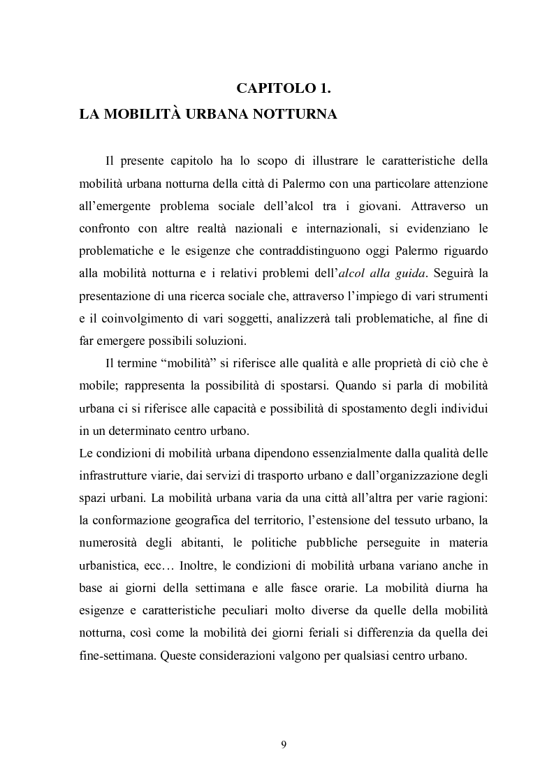 Anteprima della tesi: L'autobus notturno. Trasporto, pubblicità, informazione e sicurezza su uno stesso mezzo., Pagina 6