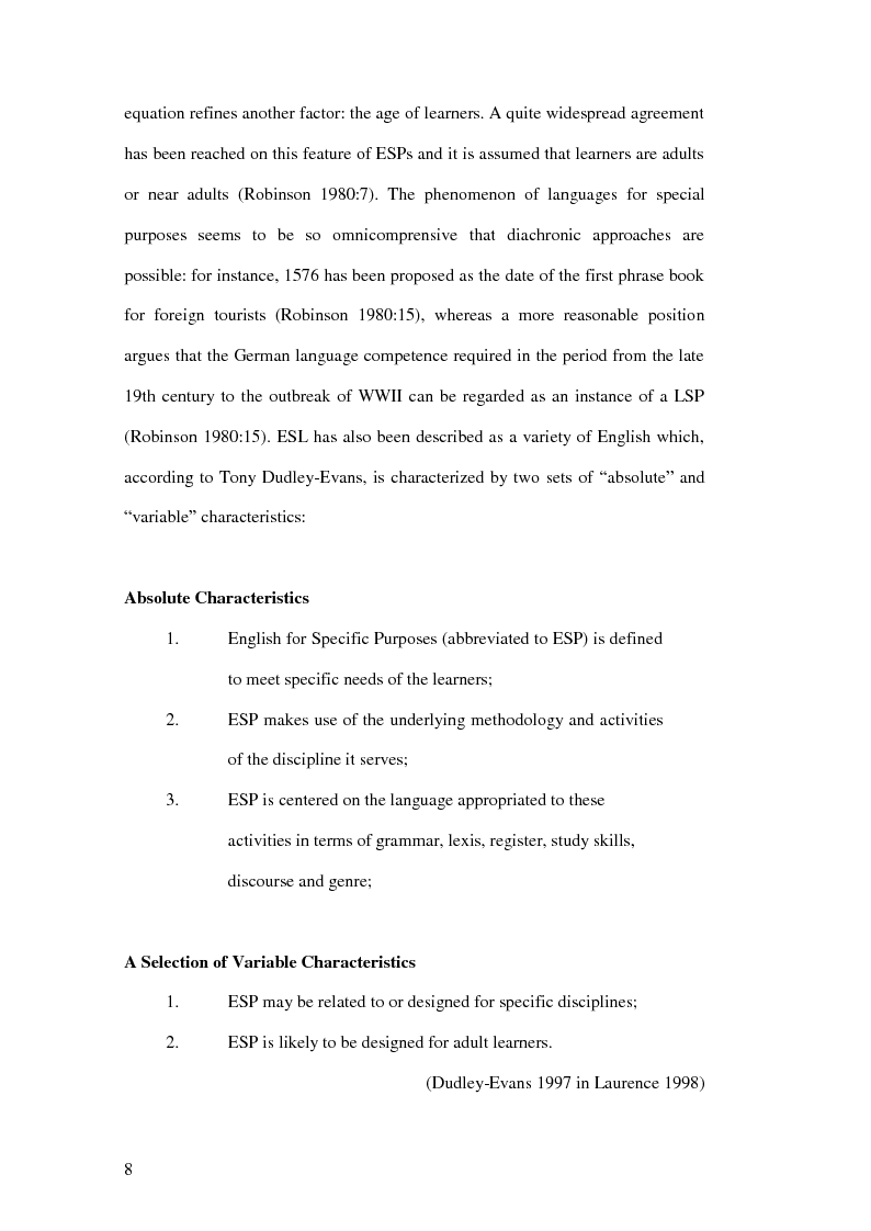 Anteprima della tesi: Traduzione, commento e analisi stilistica di ''Medical Care of Cancer Patients'', Pagina 7