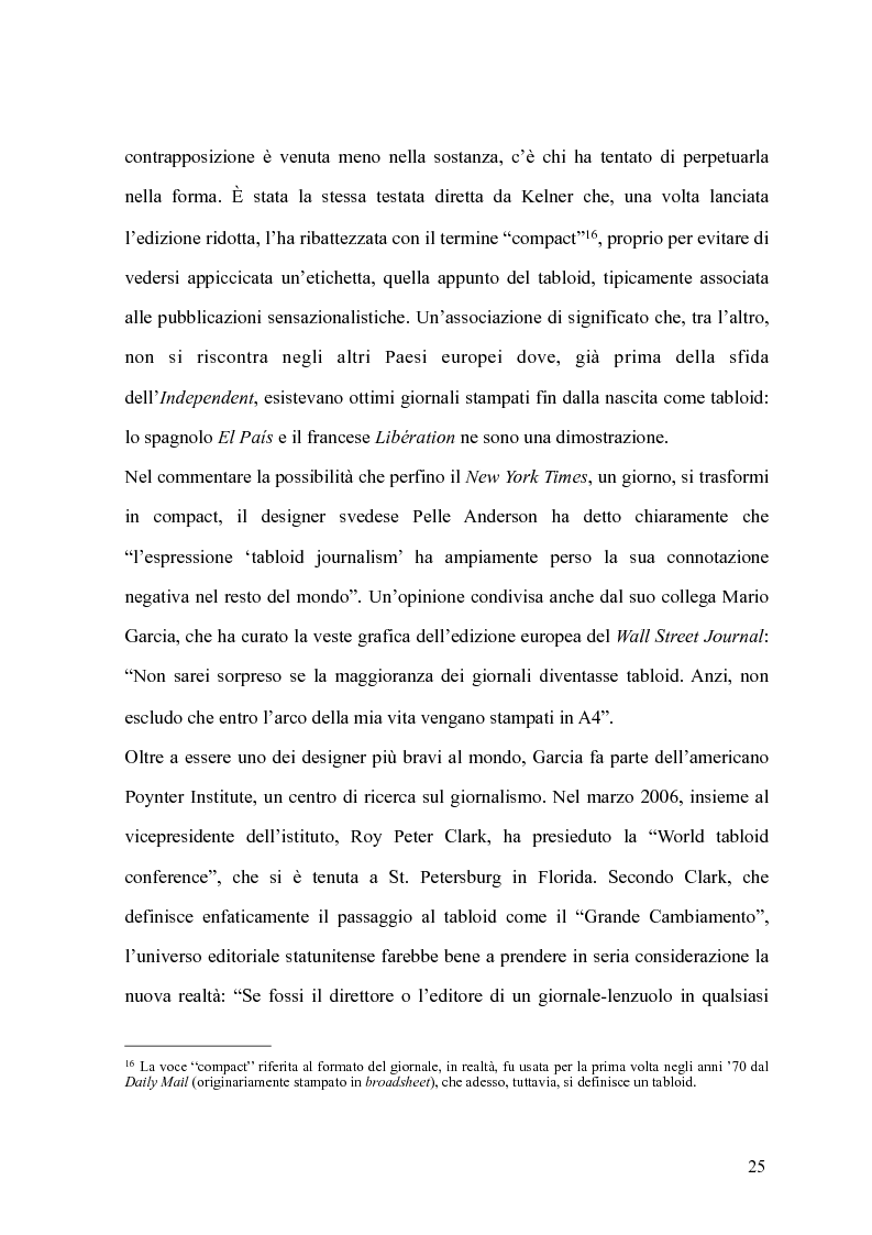 Estratto dalla tesi: Esame di Internet per l'impero di carta. Le strategie dei giornali per evitare il naufragio