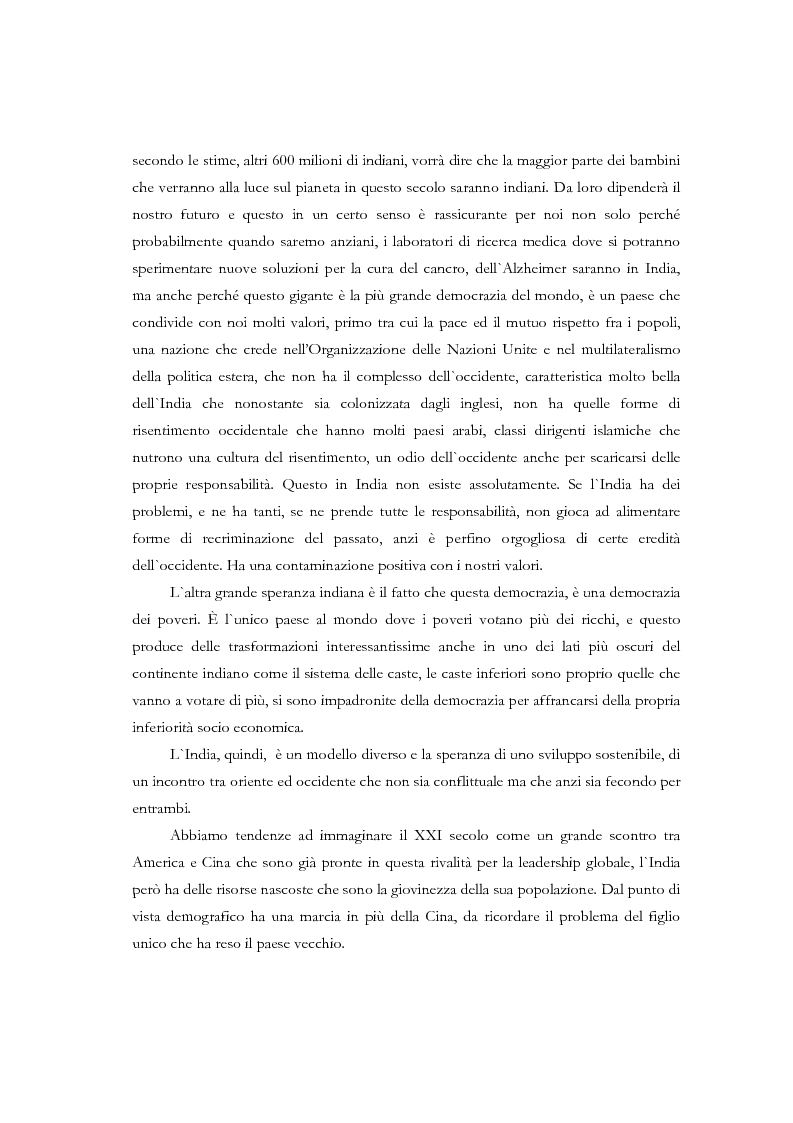 Anteprima della tesi: India e Cina, definizione di un nuovo mercato e di un nuovo fronte economico, Pagina 3