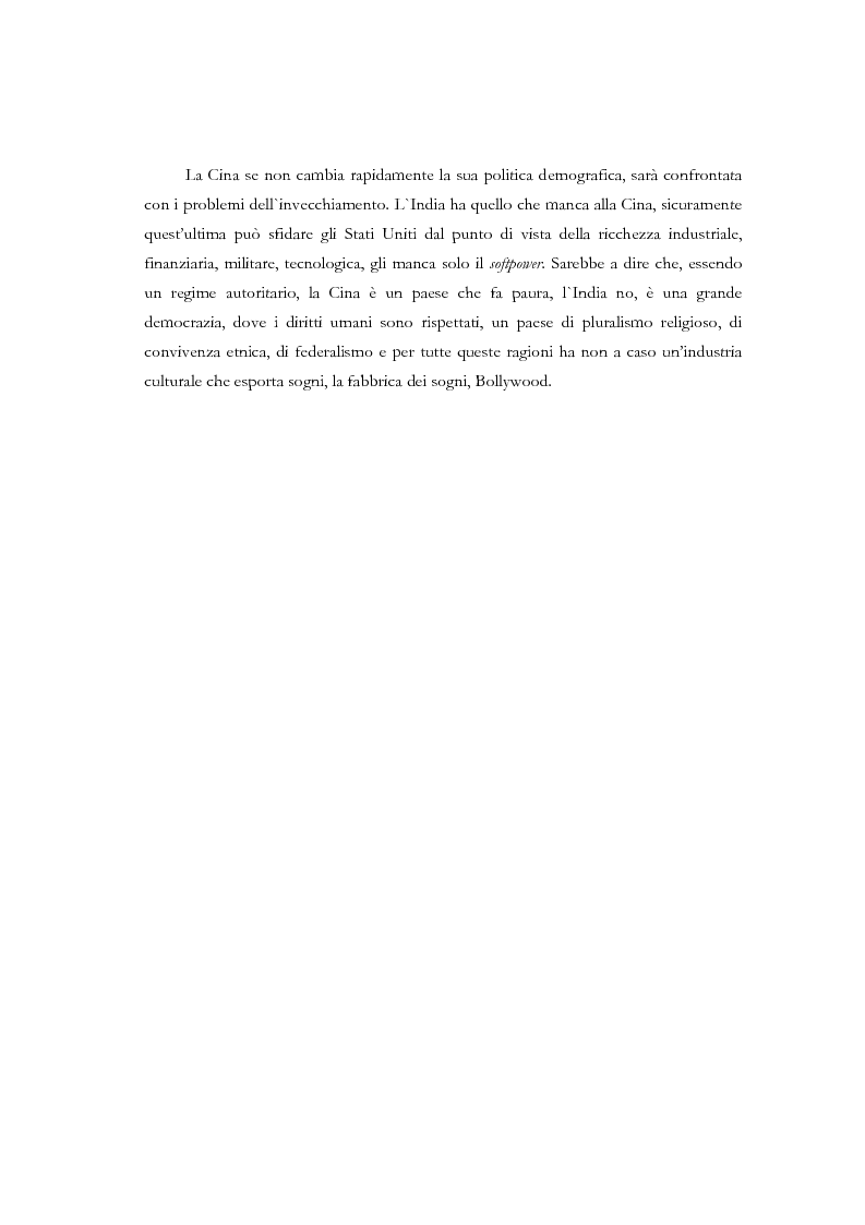 Anteprima della tesi: India e Cina, definizione di un nuovo mercato e di un nuovo fronte economico, Pagina 4