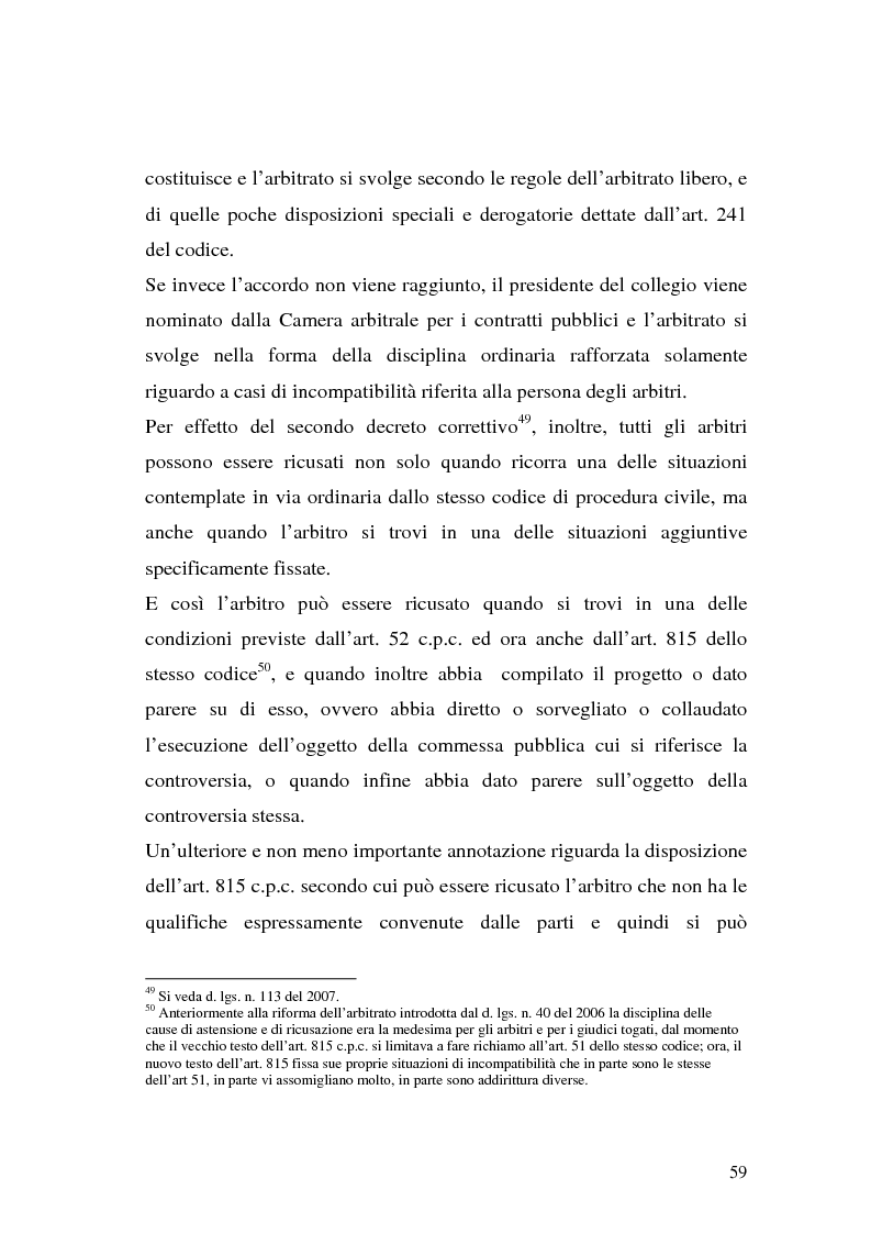 Estratto dalla tesi: L'istituto dell'arbitrato e la minaccia di abolizione nelle controversie relative ad appalti pubblici