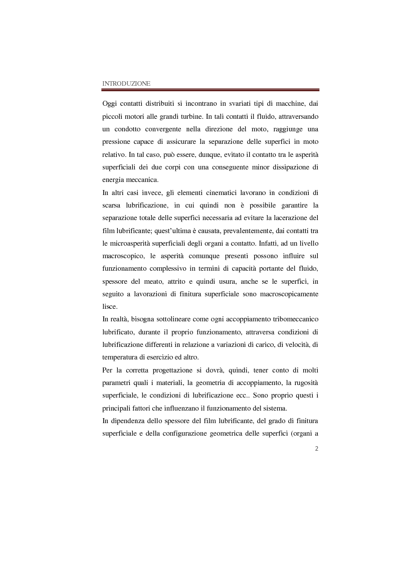 Anteprima della tesi: Caratterizzazione tribologica di lubrificanti additivati con solfuri di molibdeno e tungsteno nanostrutturati in formato fullerenico e lamellare, Pagina 3