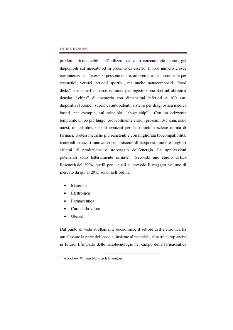 Anteprima della tesi: Caratterizzazione tribologica di lubrificanti additivati con solfuri di molibdeno e tungsteno nanostrutturati in formato fullerenico e lamellare, Pagina 6
