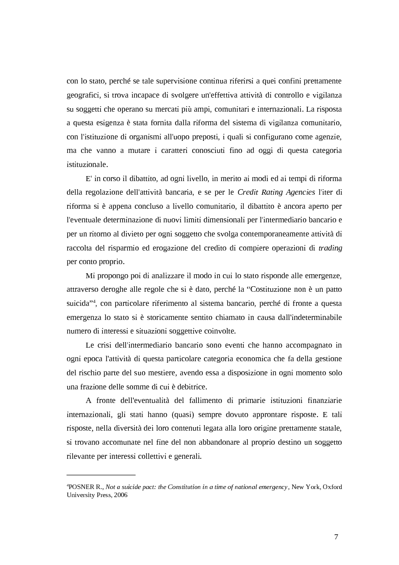 Anteprima della tesi: La disciplina pubblica del credito, Pagina 4
