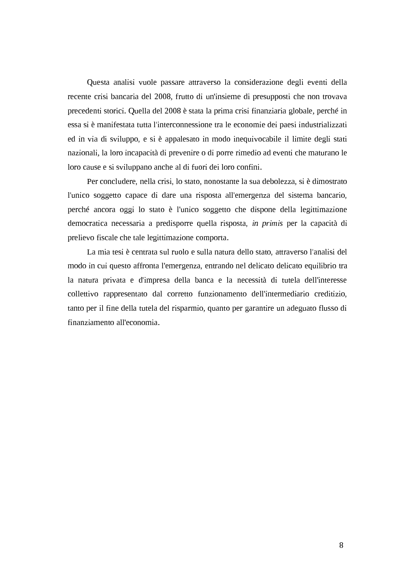 Anteprima della tesi: La disciplina pubblica del credito, Pagina 5
