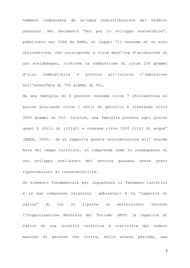 Anteprima della tesi: Etichettatura ecologica nel settore turistico: l'ecolabel in una struttura ricettiva, Pagina 3