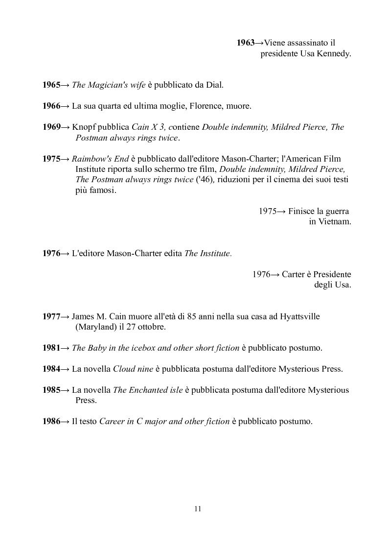 Anteprima della tesi: James M. Cain e il cinema, Pagina 10