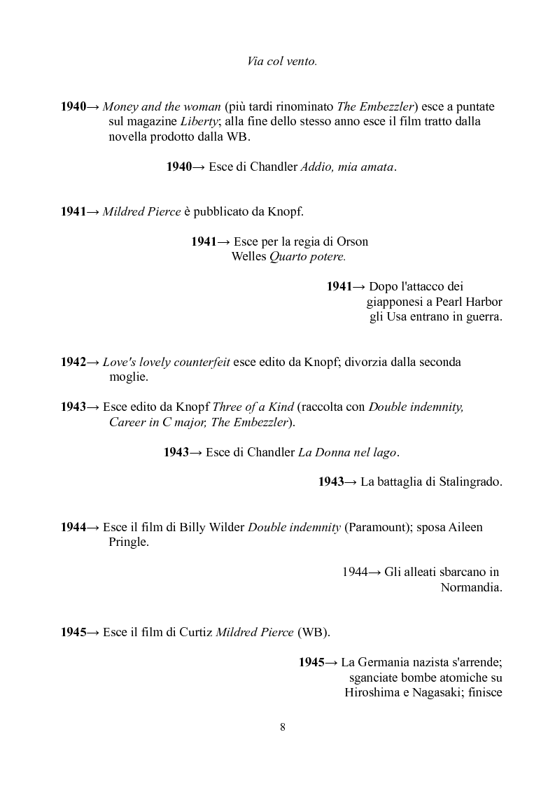 Anteprima della tesi: James M. Cain e il cinema, Pagina 7