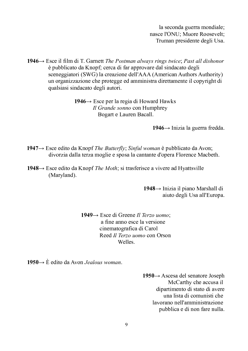 Anteprima della tesi: James M. Cain e il cinema, Pagina 8