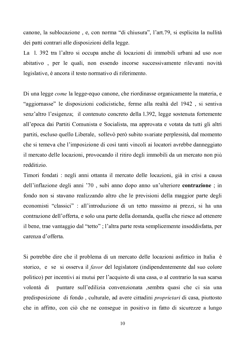 Anteprima della tesi: La locazione di immobili urbani, Pagina 7
