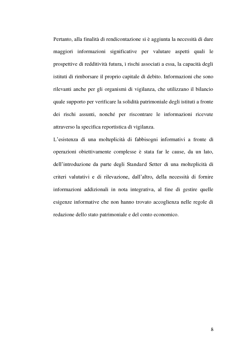 Anteprima della tesi: Le partecipazioni in società controllate, collegate e joint venture nel bilancio delle banche, Pagina 3