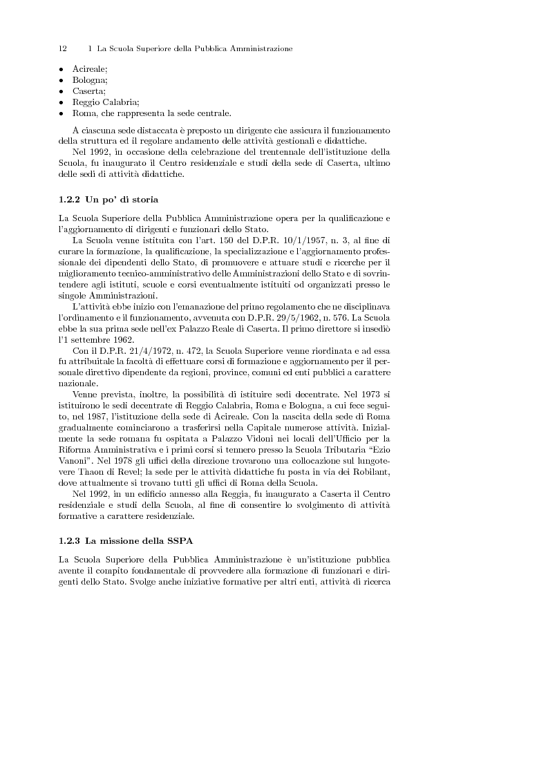 Anteprima della tesi: Progettazione e realizzazione di un Data Warehouse per l'estrazione di conoscenza in merito alle attività di formazione avanzata della Scuola Superiore della Pubblica Amministrazione, Pagina 11