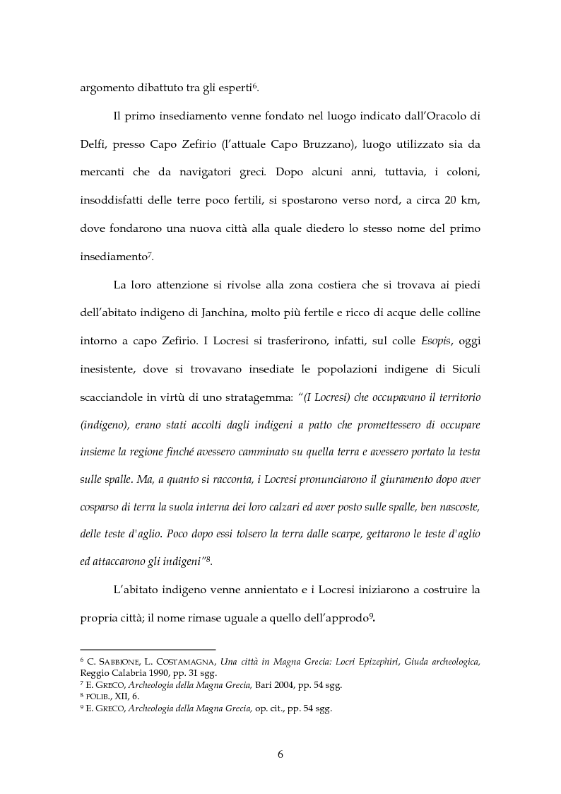Anteprima della tesi: Modelli culturali per una carta turistica della Costa dei Gelsomini: l'esempio di Locri-Gerace, Pagina 5