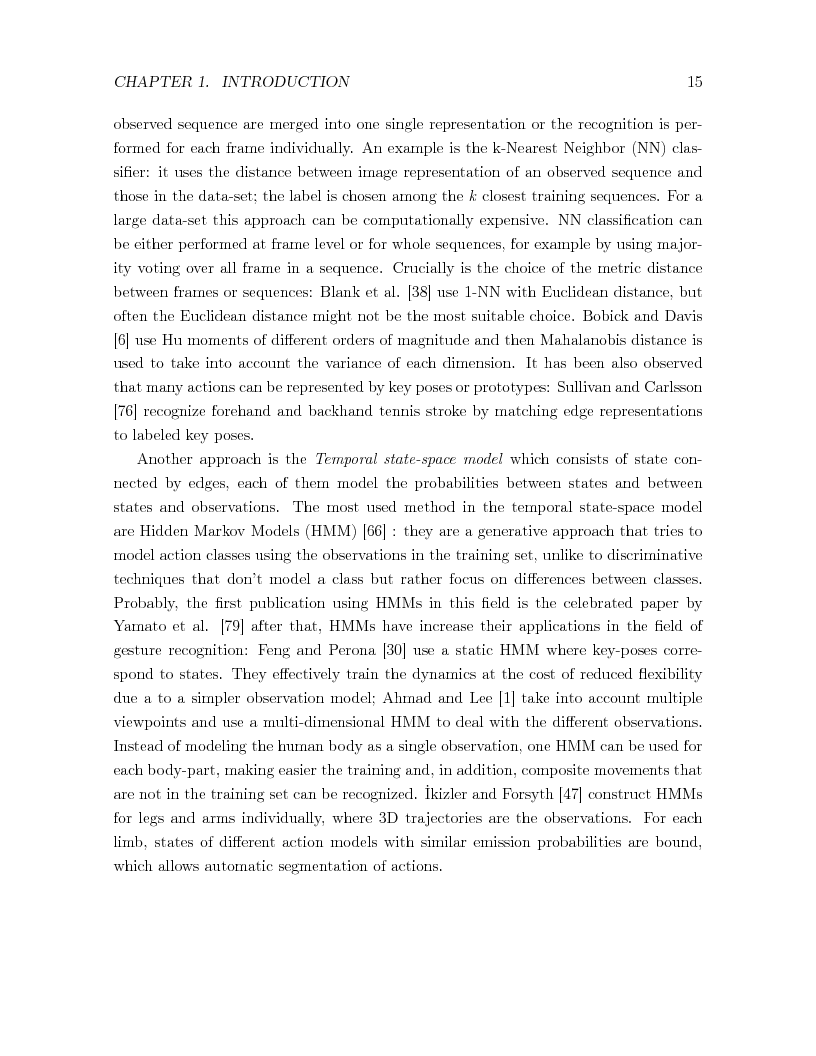 Anteprima della tesi: Real-Time Gesture Recognition System and Application: a motion-based approach, Pagina 10