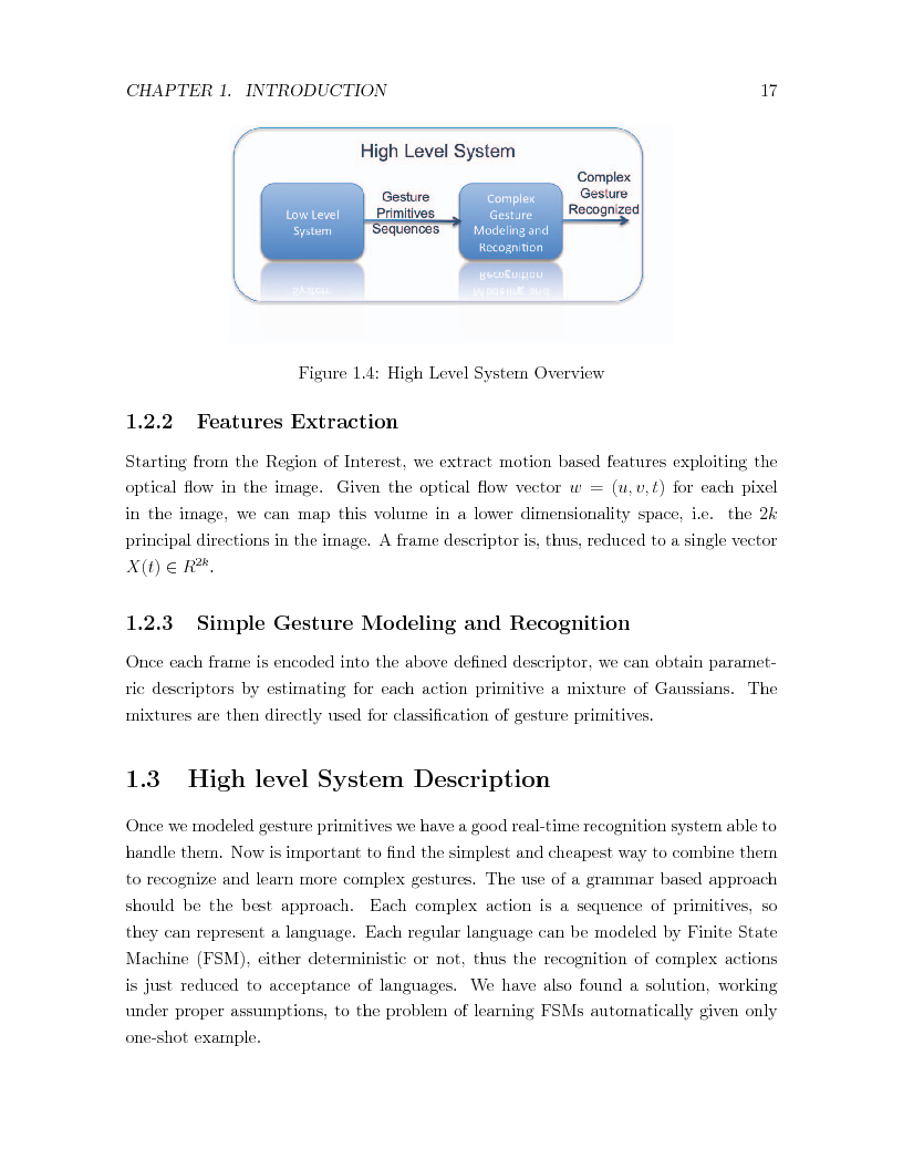 Anteprima della tesi: Real-Time Gesture Recognition System and Application: a motion-based approach, Pagina 12