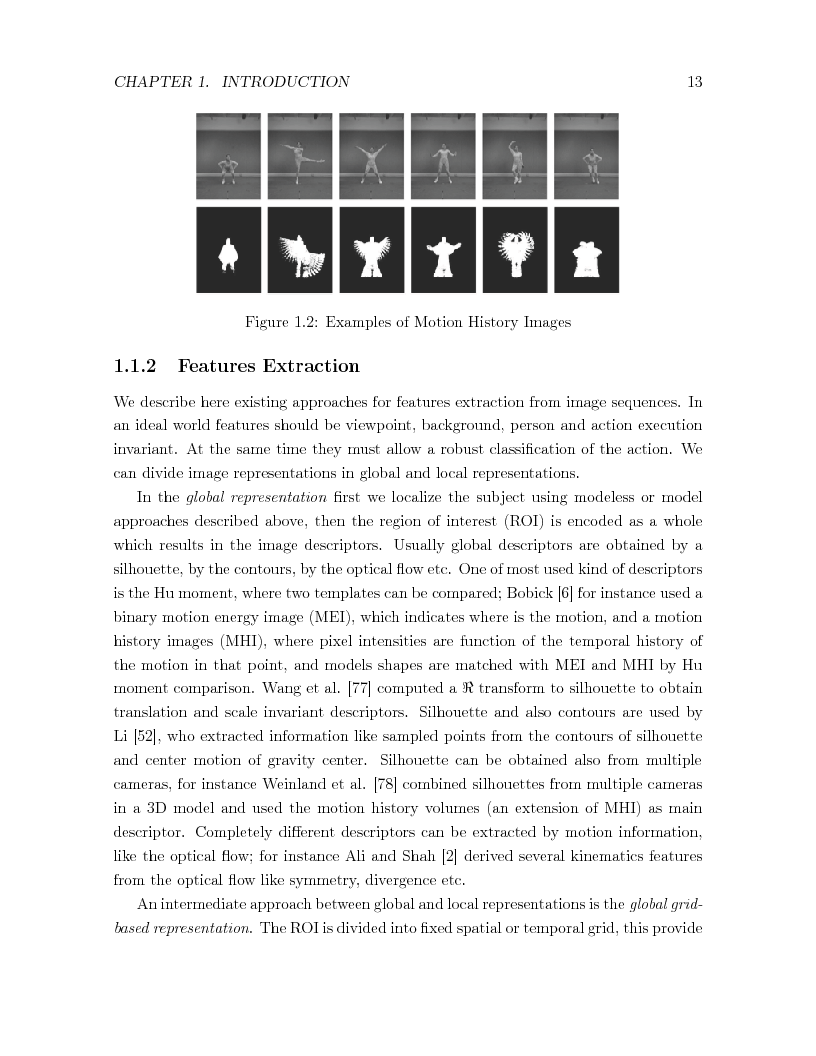 Anteprima della tesi: Real-Time Gesture Recognition System and Application: a motion-based approach, Pagina 8