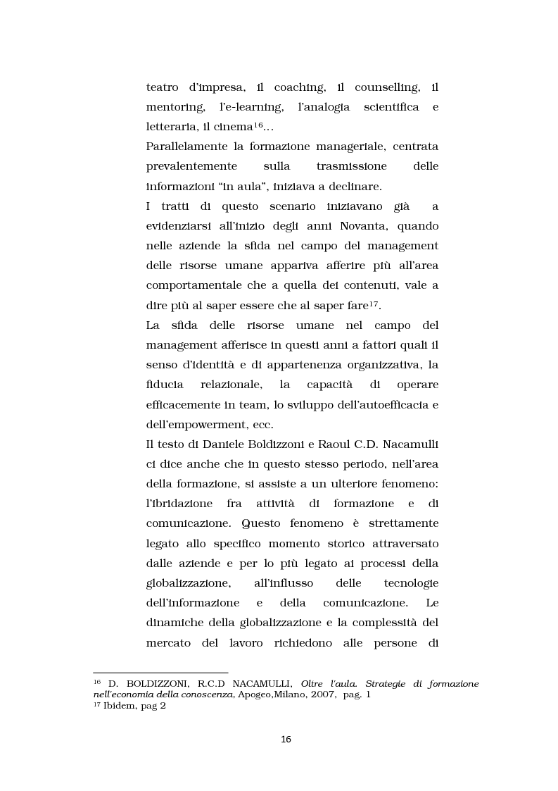 Anteprima della tesi: In aula con la LIM. Nuove sfide e nuove possibilità per la formazione degli adulti, Pagina 11