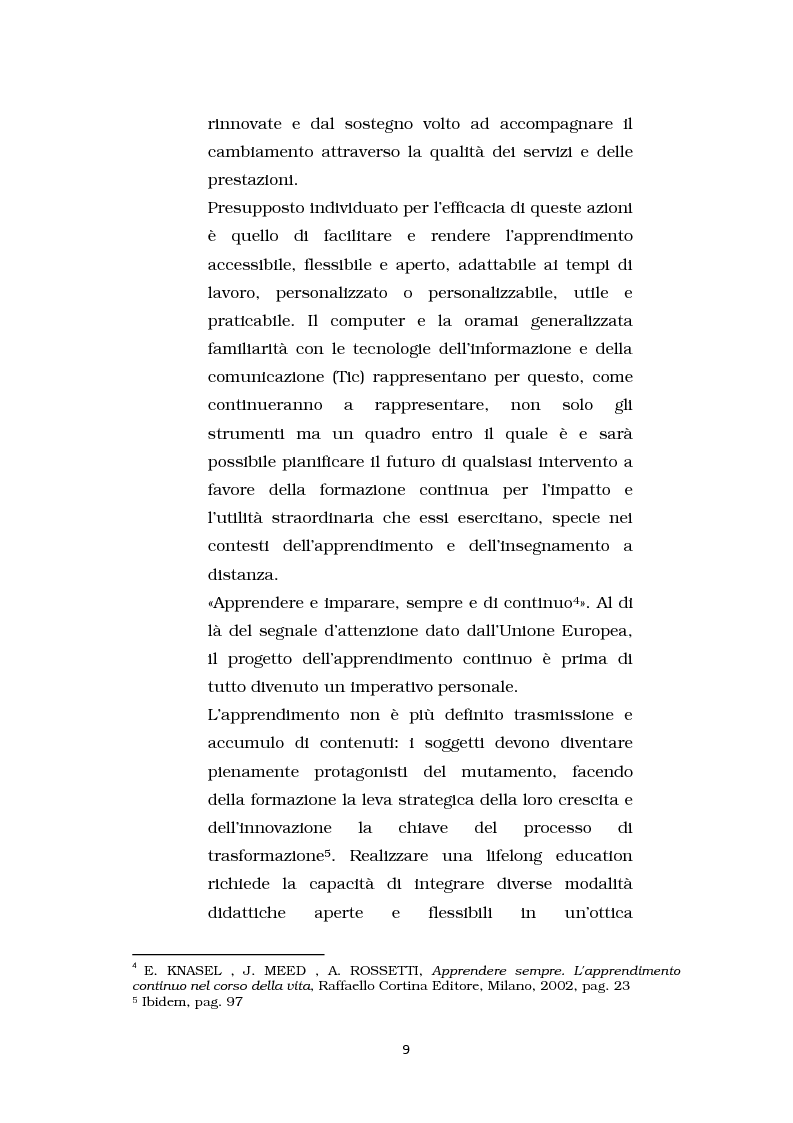 Anteprima della tesi: In aula con la LIM. Nuove sfide e nuove possibilità per la formazione degli adulti, Pagina 4