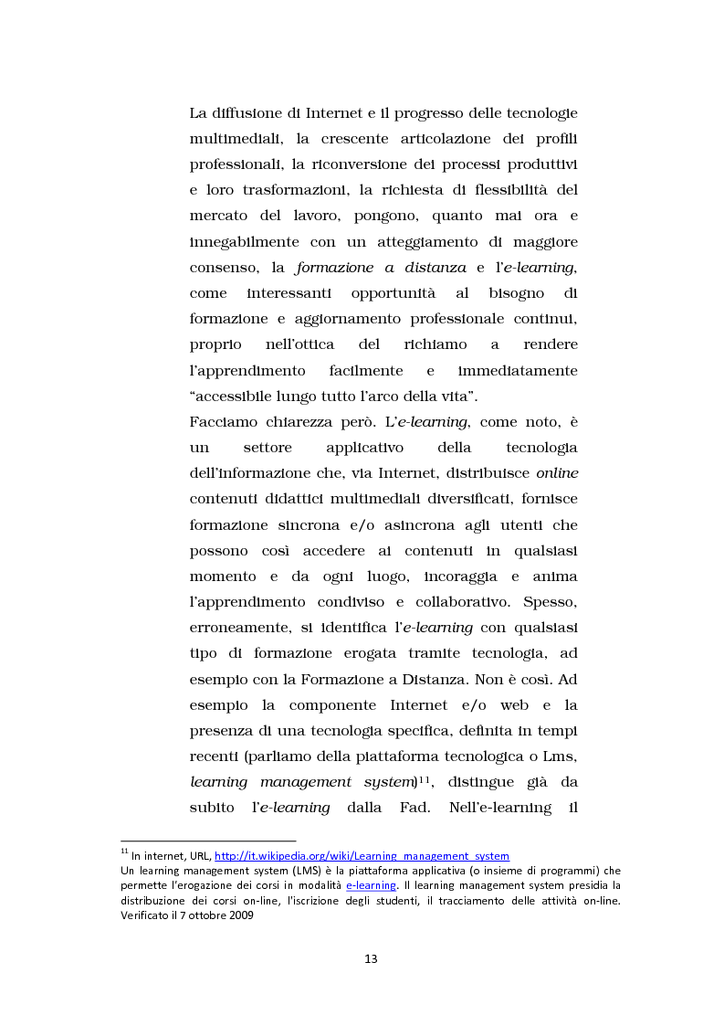 Anteprima della tesi: In aula con la LIM. Nuove sfide e nuove possibilità per la formazione degli adulti, Pagina 8