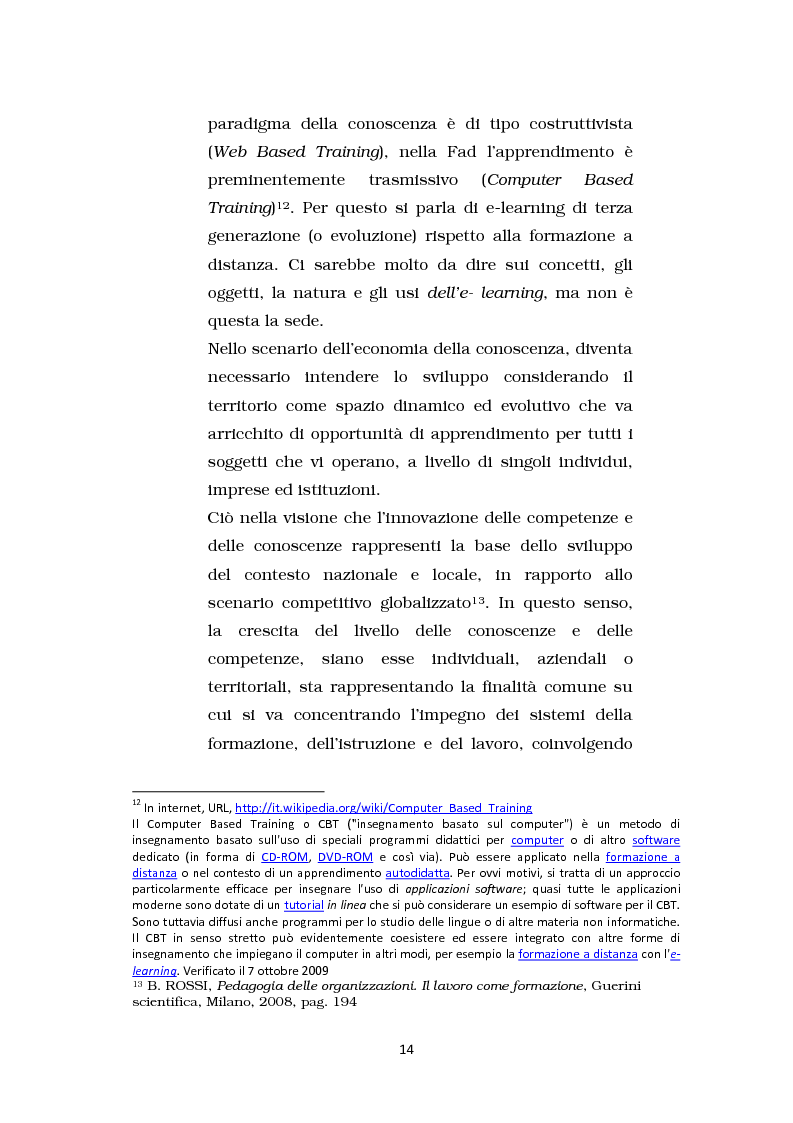 Anteprima della tesi: In aula con la LIM. Nuove sfide e nuove possibilità per la formazione degli adulti, Pagina 9