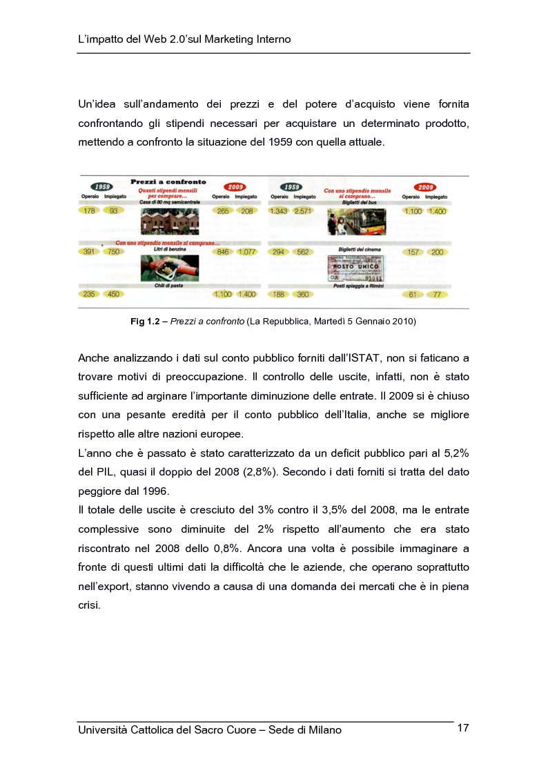 Anteprima della tesi: L'impatto del Web 2.0 sul marketing interno, Pagina 14
