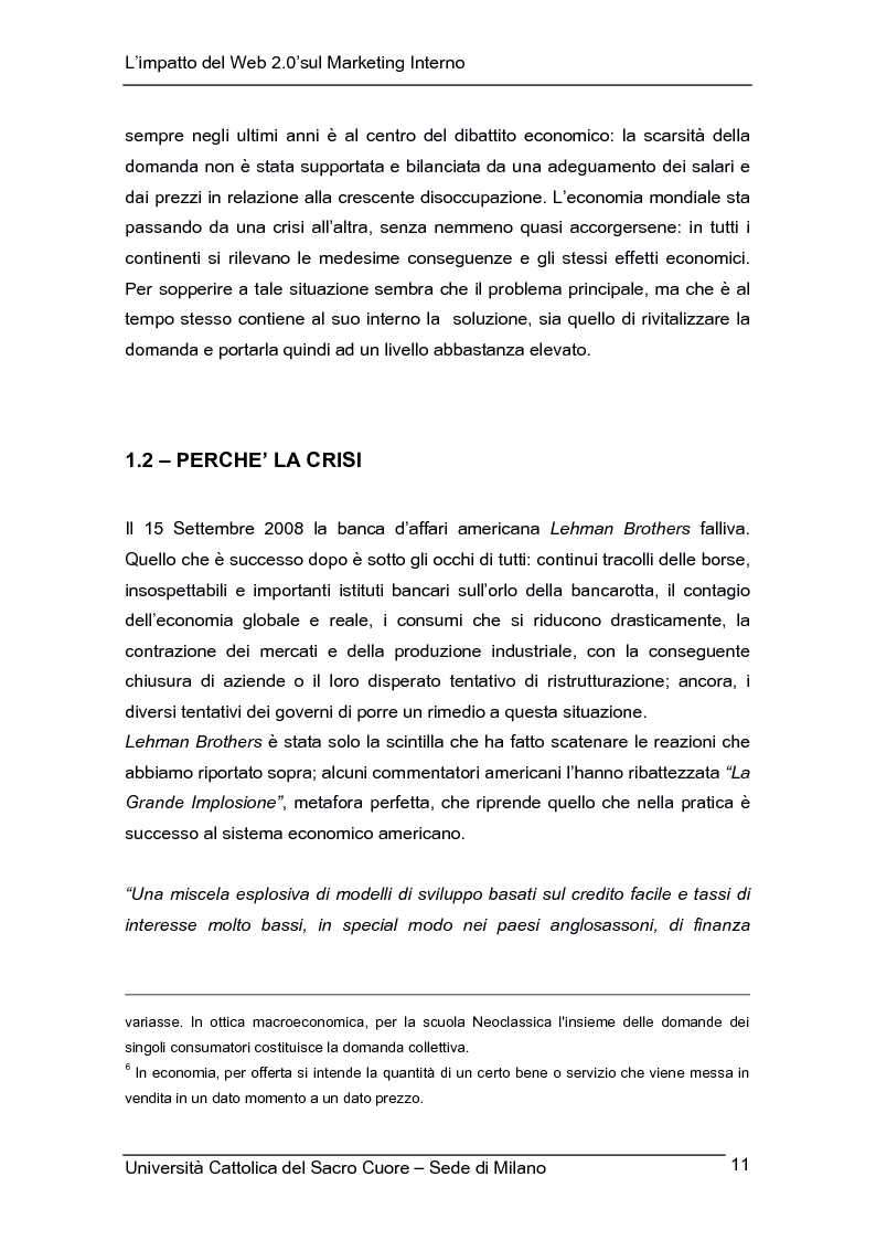 Anteprima della tesi: L'impatto del Web 2.0 sul marketing interno, Pagina 8