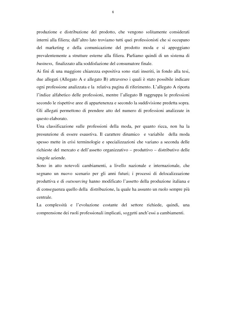 Anteprima della tesi: Anima, corpo e mente: Le professioni della moda, Pagina 3