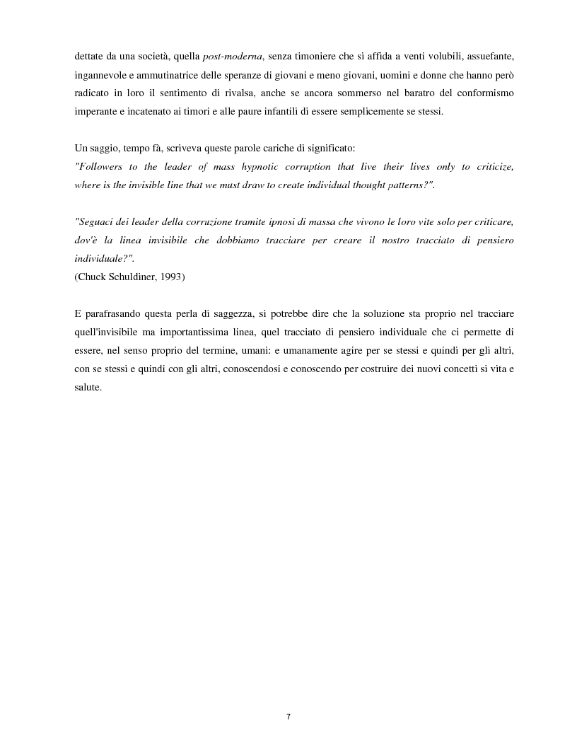Anteprima della tesi: Il disagio nell'infanzia e nell'adolescenza in un'ottica di Psicologia di Comunità, Pagina 3